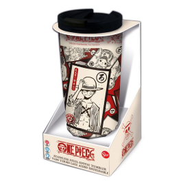 Mug One Piece - Gobelet de voyage isotherme en métal Cards 