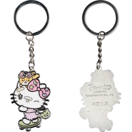 HELLO KITTY - Skateboard - Porte-Clés 