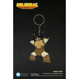 Goldorak porte-clés caoutchouc King Gori 7 cm 