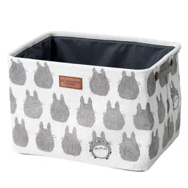 Mon voisin Totoro boîte de rangement Silhouette Totoro Gris 