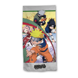 NARUTO - Naruto, Sasuke, Sakura & Kakashi -Serviette de Plage 90x170cm 