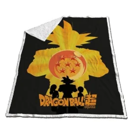 DRAGON BALL SUPER - Couverture Sherpa 130x170cm - Dragon Ball 
