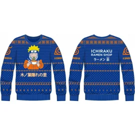 Sweater NARUTO - Ichiraku Ramen Shop - Pull de Noël Homme 