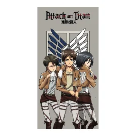 Attack on Titan serviette de bain Group 70 x 140 cm 