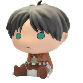 Attack on Titan tirelire Chibi PVC Eren 16 cm 
