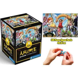 Anime Puzzle Collection - Cube500 One Piece: The Crew - Jigsaw Puzzle 500 Pcs 