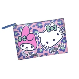 HELLO KITTY & MELODY - Safari - Trousse de Voyage 