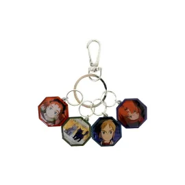 Mary et la Fleur de la Sorciere Porte-clés 4 Charm Metal 