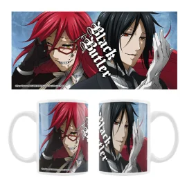 Black Butler Mug Grell Sutcliff & Sebastian Michaelis 