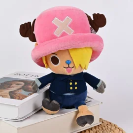 One Piece - Peluche - Chopper X Sanji - 25 Cm 