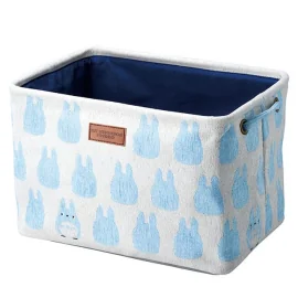 Mon voisin Totoro boîte de rangement Silhouette Totoro Bleu 