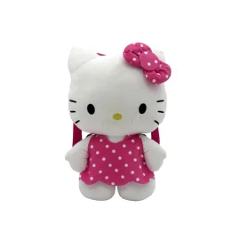 HELLO KITTY - Rose - Sac à Dos Peluche - 35cm 