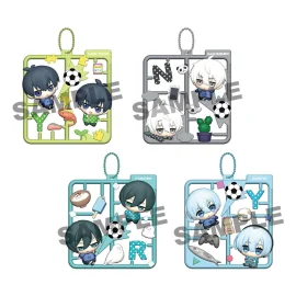 Collier Blue Lock assortiment charms Plat Collection Vol. 1 (4) 