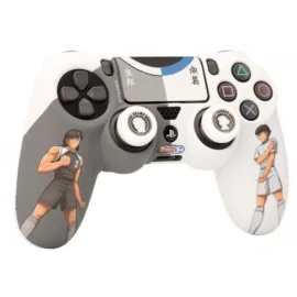 Captain Tsubasa - Coque + Touchpad stiker + Grips pour Manette PS4 - Captain Tsubasa 