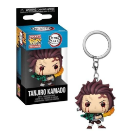 Porte-clé Funko DEMON SLAYER - Pocket Pop Keychains - Tanjiro (Sun Breathing) 