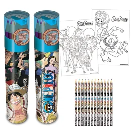 ONE PIECE - Whole Cake Island - Tube 2 posters + crayons 