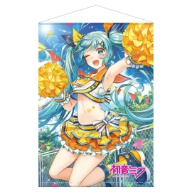 Poster HATSUNE MIKU - WALL SCROLL - Cheerleader (Summer) Fabric Wall Scroll 