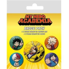 MY HERO ACADEMIA - Chibi - Pack 5 Badges 