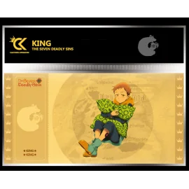 SEVEN DEADLY SINS - King - Golden Ticket 