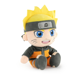 Naruto Shippuden : Naruto assis 25 cm en peluche 