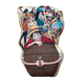 ONE PIECE - Luffy et L'équipage - Coussin 3D 