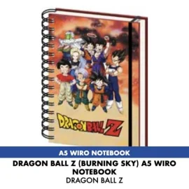 DRAGON BALL Z - Burning Sky - Carnet de notes A5 