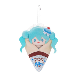 HATSUNE MIKU - Crêpe Mascot C - Porte-clés Pouch 15x17cm 