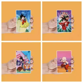 DRAGON BALL 4 LENTICULAR MAGNETS SET 