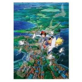 KIKI LA PETITE SORCIERE - Ciel de Koriko - Puzzle Vitrail 500P 