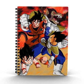 DRAGON BALL Z - Red - Notebook Effet Lenticulaire 3D 