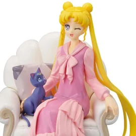 Figurine USAGI ＆ LUNA ANTIQUE STYLE ICHIBANSHO FIGURE (SAILOR MOON) 