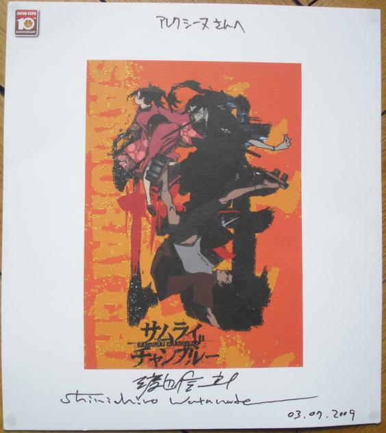 dédicace Cow Boy Bebop