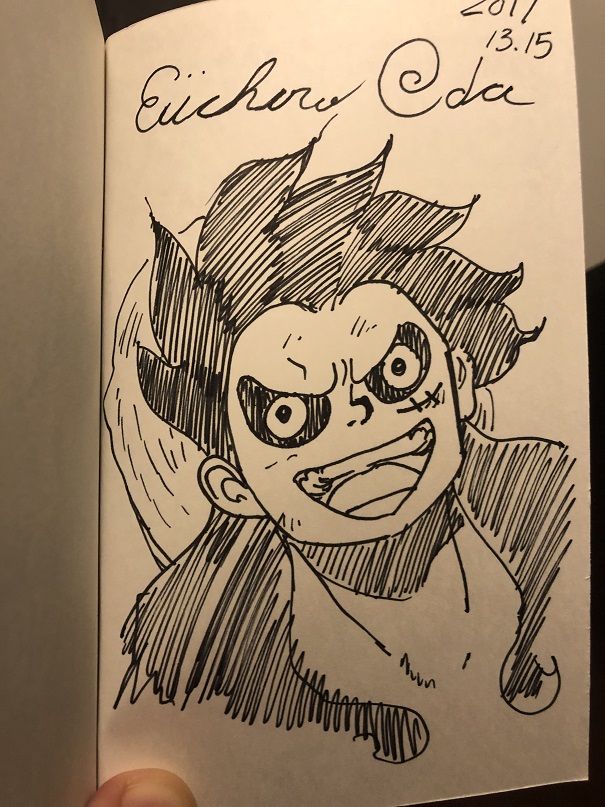 Dédicace ODA One Piece