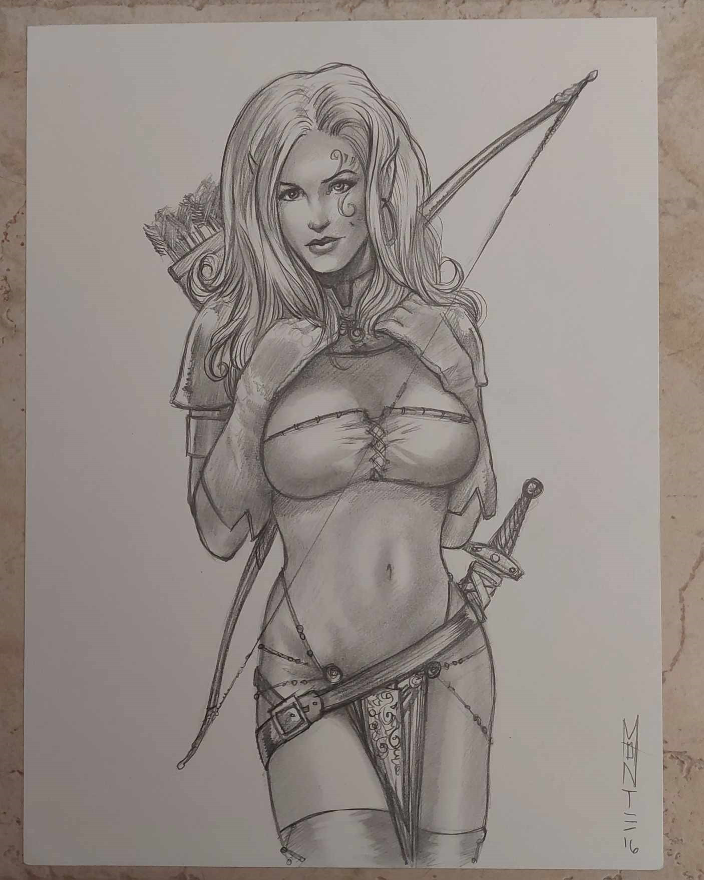 Archère elfe