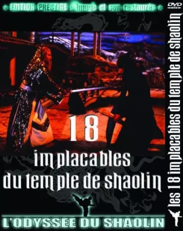 anime manga - 18 Implacables du Temple de Shaolin (Les)