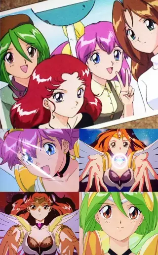 anime manga - Wedding Peach DX