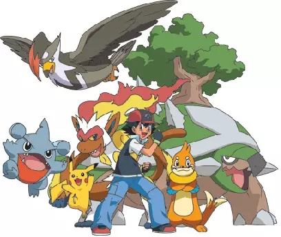 Manga - Manhwa - Pokémon : DP - Les vainqueurs de la Ligue Sinnoh (saison 13)