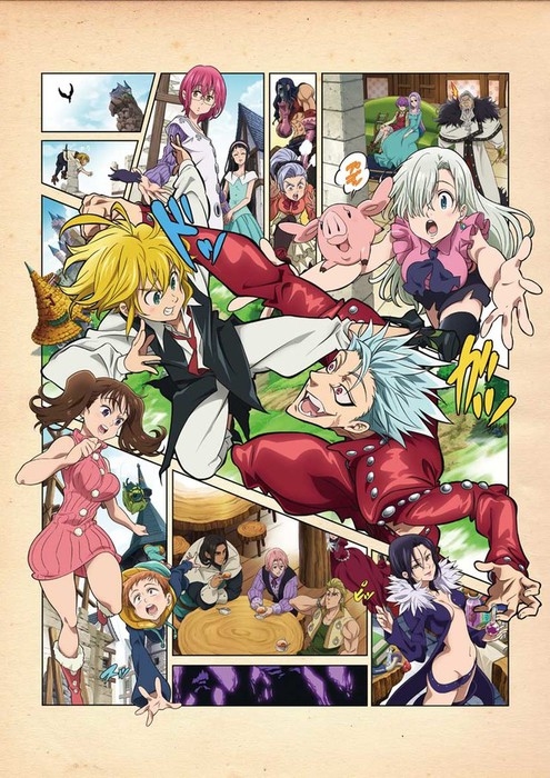 Les Seven Deadly Sins ressurgissent en aout - Actualités | Manga News 2016
