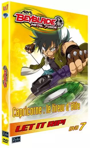 vidéo manga - Beyblade Metal Fusion Vol.7