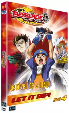 manga animé - Beyblade Metal Fusion Vol.4