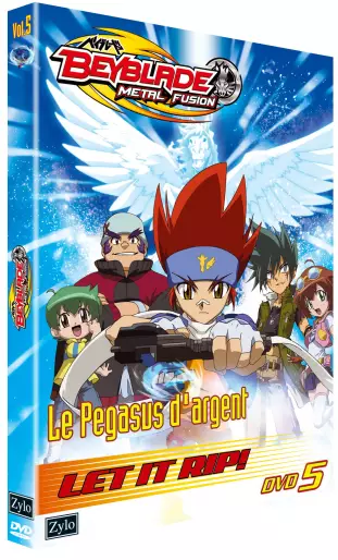 vidéo manga - Beyblade Metal Fusion Vol.5