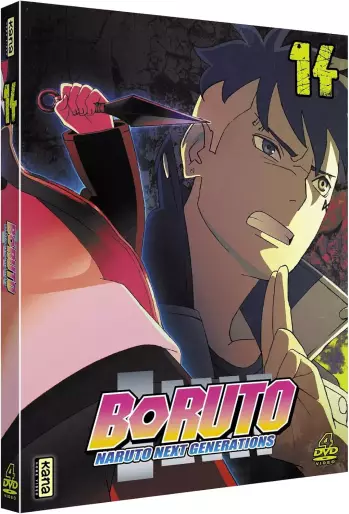 vidéo manga - Boruto - Naruto Next Generations - Coffret DVD (édition limitée) Vol.14