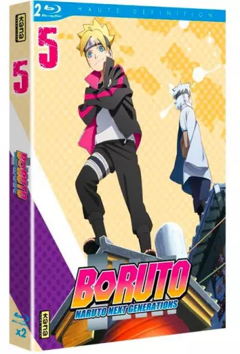 vidéo manga - Boruto - Naruto Next Generations - Coffret Blu-Ray Vol.5