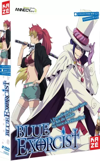 vidéo manga - Blue Exorcist - Coffret Vol.3