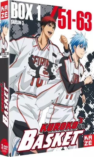 vidéo manga - Kuroko's basket - Saison 3 Vol.1