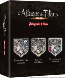 L'Attaque des Titans - Intégrale Films 1 à 3 - Édition Blu-ray