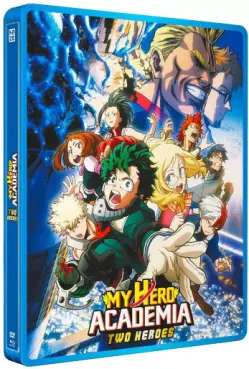 Anime - My Hero Academia - Film 1 - Two heroes - Steelbook Blu-Ray + DVD