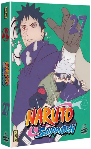 vidéo manga - Naruto Shippuden - Coffret Vol.27