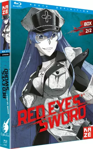 vidéo manga - Red eyes sword - Akame ga Kill! - Blu-Ray Vol.2