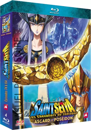 vidéo manga - Saint Seiya - Les Chevaliers du Zodiaque - Blu-Ray Vol.3